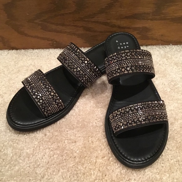 a new day Shoes - A New Day Jeweled Sandals